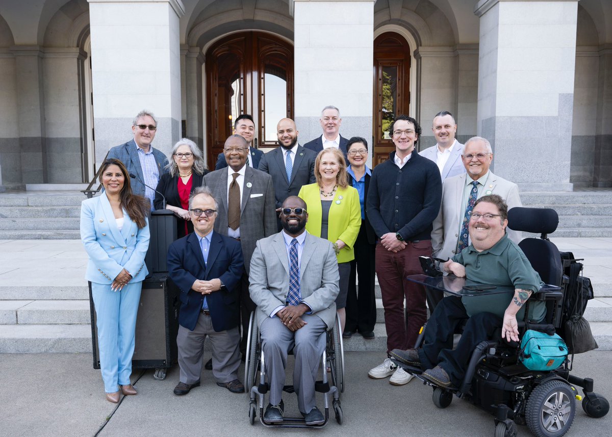 I was proud to stand with @JonesSawyerAD57, my #CALeg colleagues, and activists in support of ACR 179 to not only acknowledge the contributions people with disabilities have made to CA & the nation, but how much more work we need to do to advance equal access.@DisabilityCA #CALeg