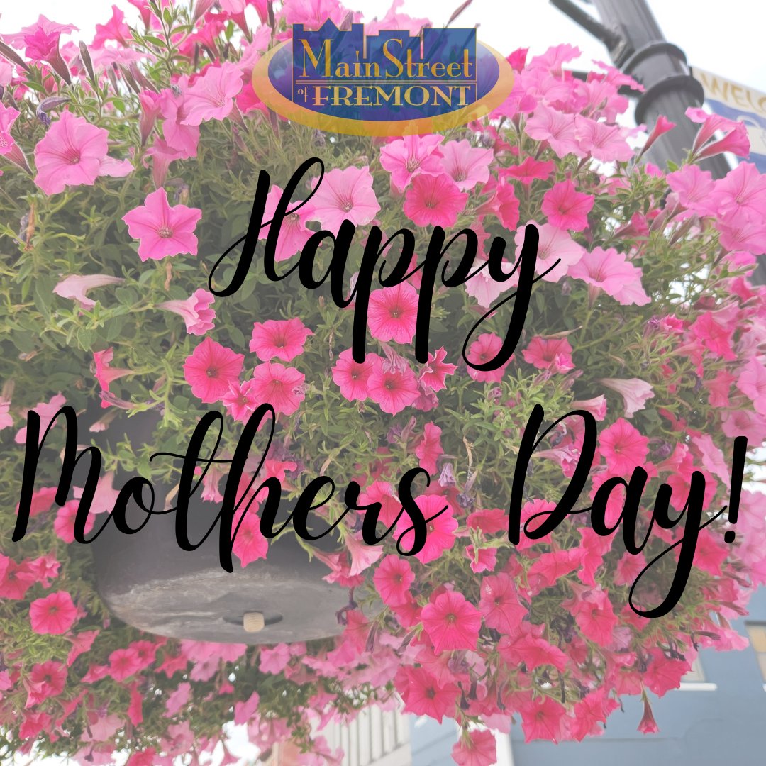Wishing all the mom's reading this a very Happy Mothers Day!

Still need to make plans? Check out our directory here: mainstreetfremont.com/directory

#MainStreetFremont #DowntownFremont #MothersDay