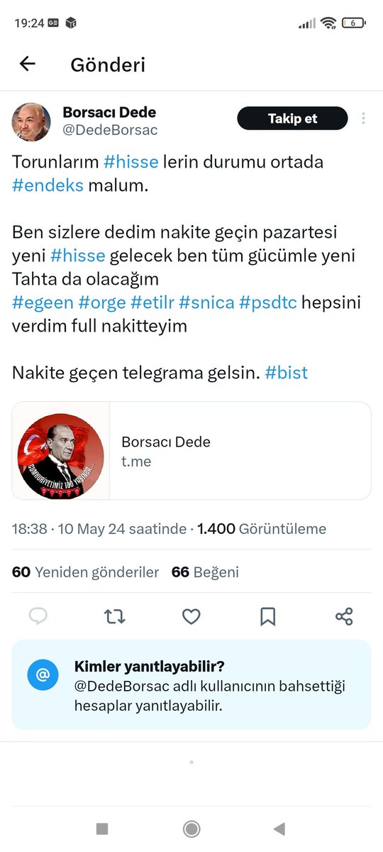 #psdtc full nakite geçmiş şerefsiz ne oldu 1000 TL yapıyordun heee ulan tahtacı sende söyle itlere göz yumuyorsun ya,hala bide yorumları açsana millet bi iltifat etsin yedi ceddine inşallah paraya boğularak can verirsin ala geyik seni