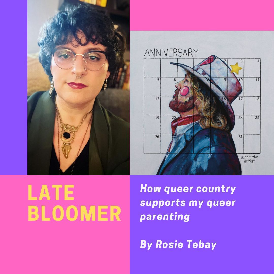 We're back! Just in time for Mother's Day, writer Rosie Tebay drops some wisdom about the radical empathy and queer joy that runs through @AdeemtheArtist and @JessyeDmusic's art -- and how that has helped her on her own queer journey, and as a parent. buff.ly/3Uwrqip