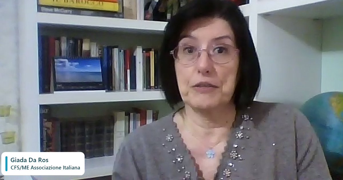 Italy's turn - Giada talking about 'NONSOLOFATICA' (NOTJUSTFATIGUE) book launch Jan 2023, conference April 2023, 10 episode podcast March-May 2024 for @WorldMEAlliance Breaking Borders event LIVE now #MECFS #WorldMEDay #MyalgicEncephalomyelitis #LongCovid #GlobalVoiceforME