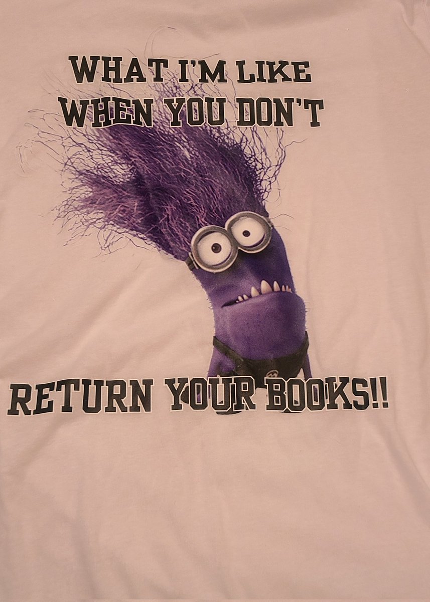 What I am like when you don't return library books. @CyFairLibraries #wearerennell