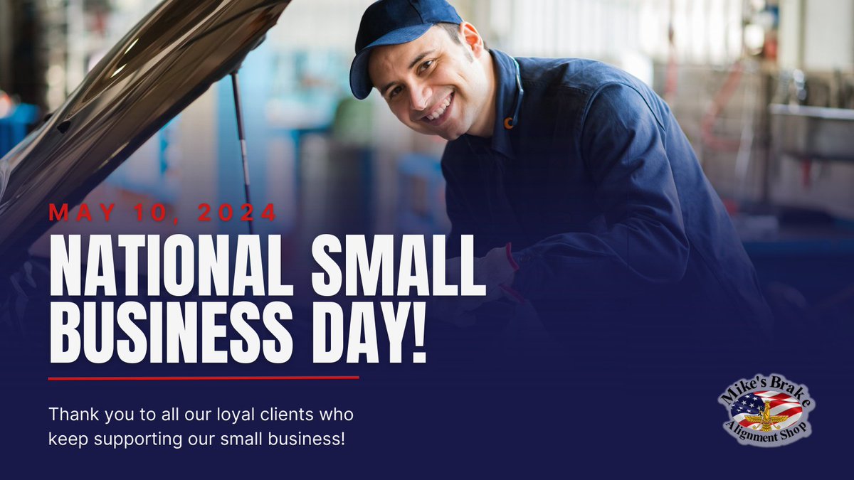 We're honored to be part of your community and to provide reliable auto repair services. Your trust in us means everything. 📞 (817) 834-2725 🖥️ mikesautospa.com #smallbusinessday #supportlocal #autoshop