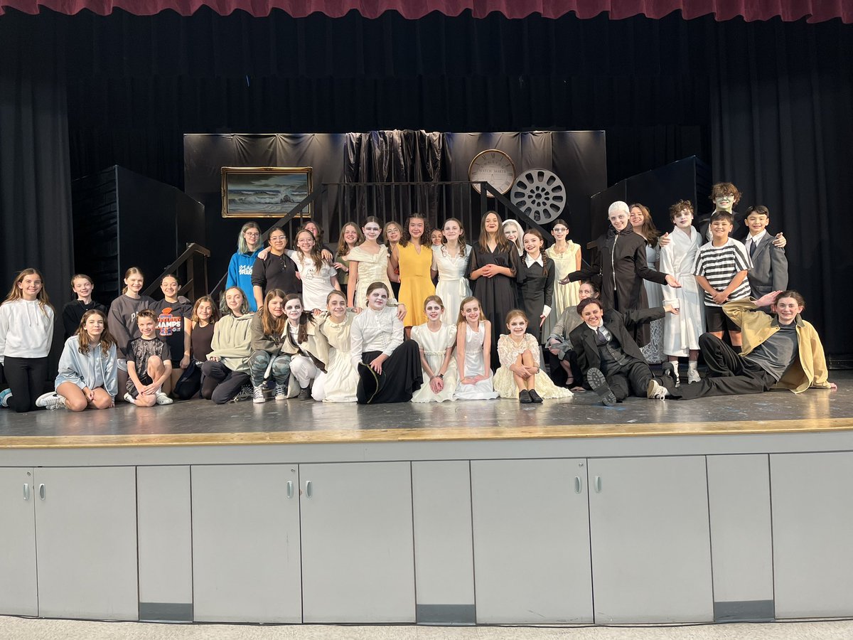 And today was our yellow cast’s turn! These kids are so positive and enthusiastic! Love working with them! <a href="/WesSkym/">Mr. Skym</a> <a href="/AHSD25South/">South Middle School</a>