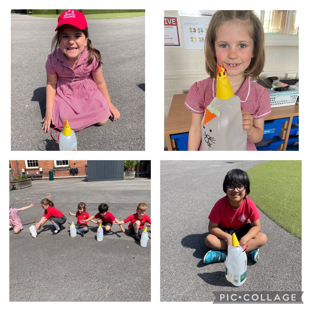 Year 2 had so much fun creating a rocket mouse as part of their forces topic in science today!