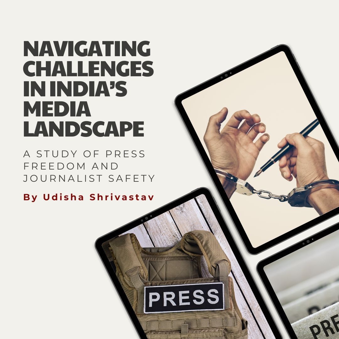 Udisha Shrivastav, DSF Scholarship 2023 winner, leverages KnightLab's StoryMapJS, to delve into challenges faced by journalists in her report titled 'Navigating Challenges in India's Media Landscape: A Study of #pressfreedom and #journalistsafety' | Read: buff.ly/3JU8cyb