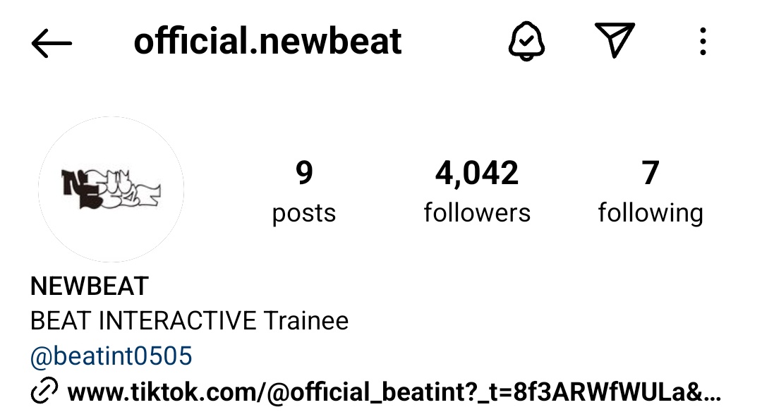 Daily Newbeat Instagram followers check until I decide not to cuz I gotta see something 
(10/05/24)