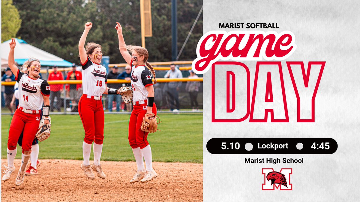 BEAUTIFUL day for a game! Come on out and cheer on your Hawks against Lockport tonight! 4:45 start