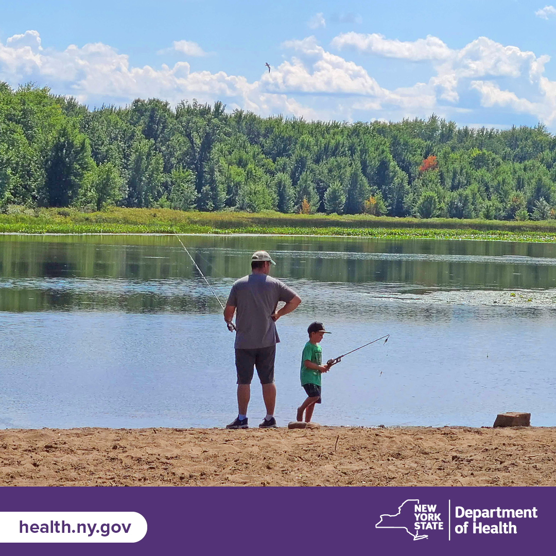 The scenery is gorgeous and the fish abundant but be sure to check our advice about which fish are best to eat in the Adirondack region, as some have high mercury levels! Learn more: health.ny.gov/environmental/…