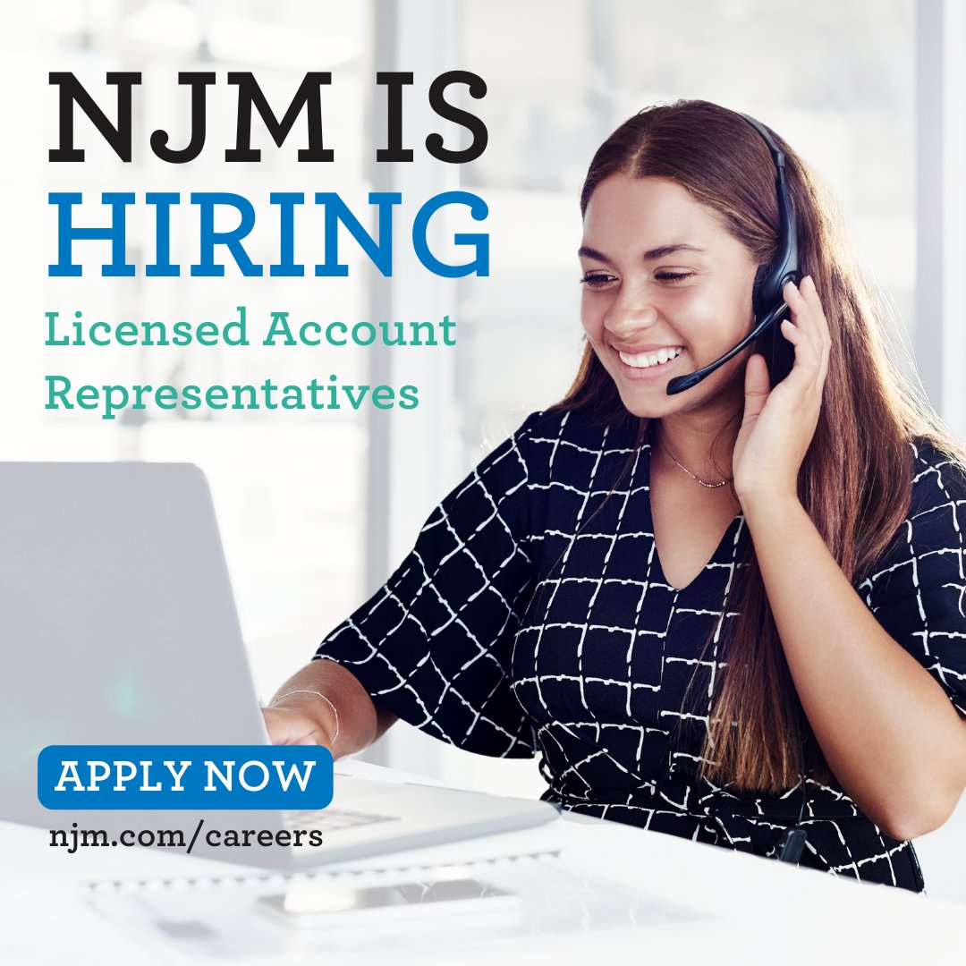 Ready to make a change? Consider NJM! We're looking for people passionate about #customerservice to become Licensed Account Reps in our nationally recognized contact center. Apply now ➡️ bit.ly/4bmt3pq #careers #hiringnow #customerservicejobs