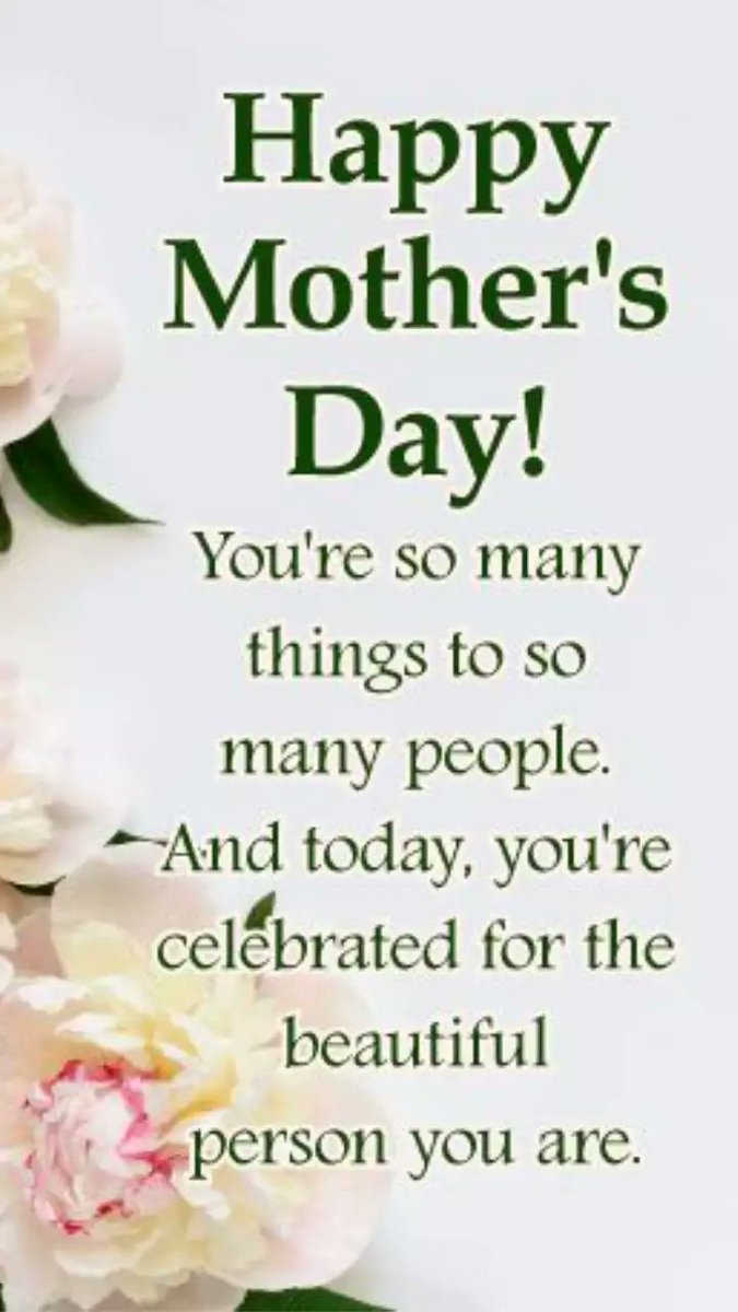 Wishing all of the amazing moms out there a Happy Mother's Day this Sunday!