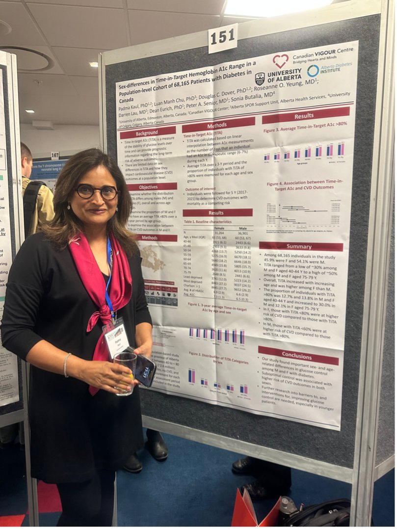 SWHR's tweet image. Dr. Padma Kaul: One takeaway is to stress how important sex differences are in chronic disease. #OSSD2024 @Padma_Kaul @UAlberta