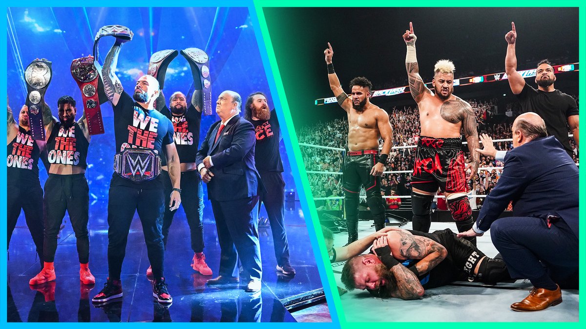 Watch the evolution of #TheBloodline, from the formation with @WWERomanReigns, @HeymanHustle and Jey @WWEUsos in 2020 to the new-look Bloodline after #WrestleMania XL. ▶️: youtube.com/watch?v=IaT0hk…