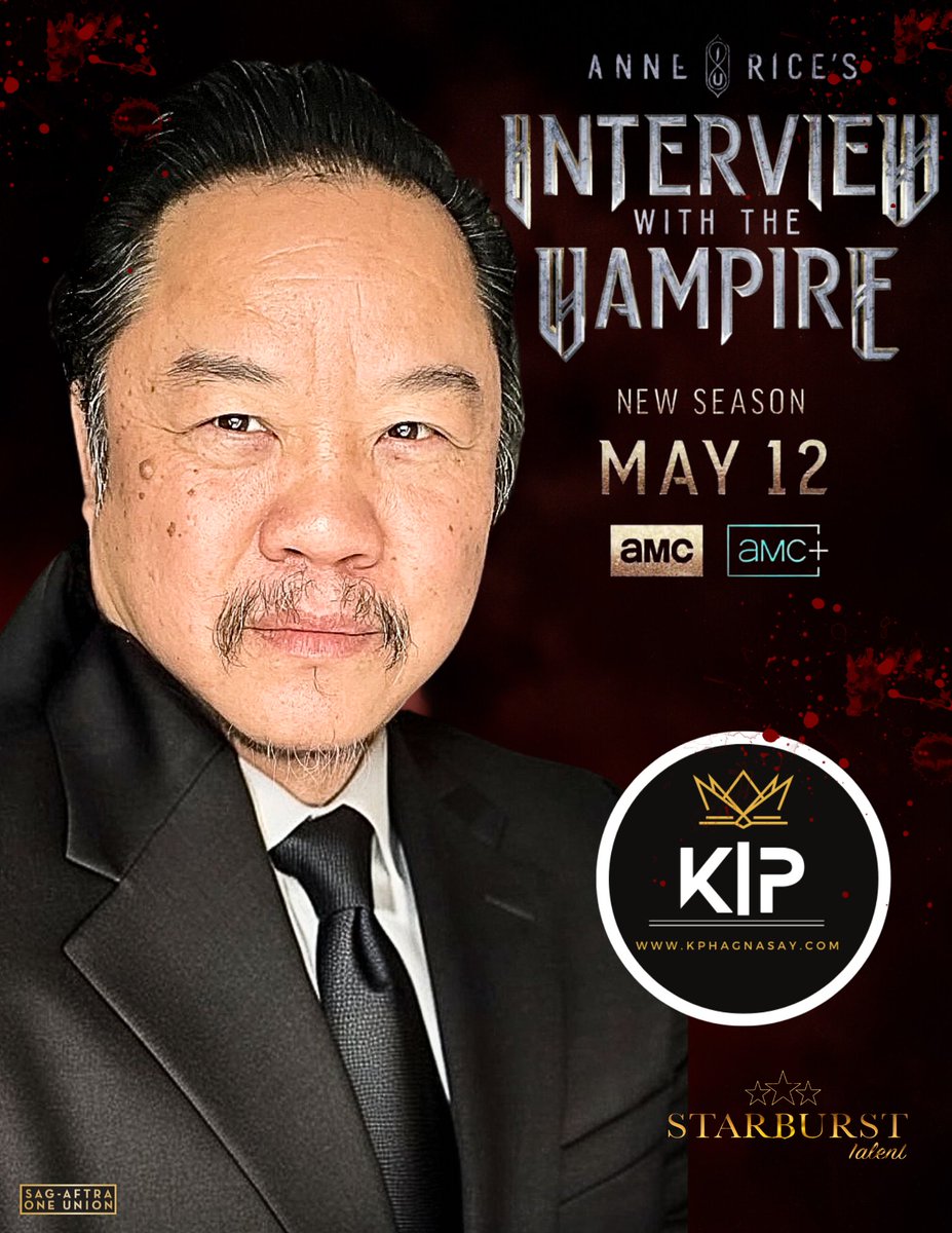 The wait is over! Make sure you catch the Mad Laotian on  INTERVIEW WITH THE VAMPIRE season 2(6/8 Episodes)  premiering this Sunday,May 12,2024  on AMC and AMC+. Come meet my family and dine with us.  It's gonna be SEXY-n-BLOODY SPICY as always. #interviewwiththevampire #amc