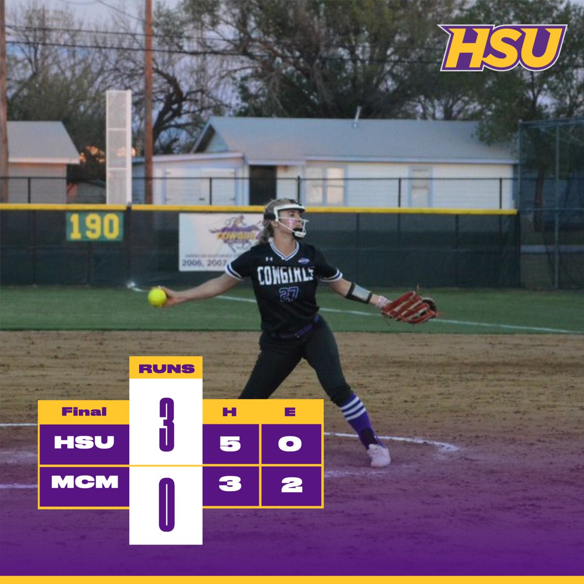 Cowgirls Win! Hardin-Simmons defeats McMurry 3-0 in an elimination game. The Cowgirls will play the winner of UMHB and LeTourneau at 5:30 p.m.