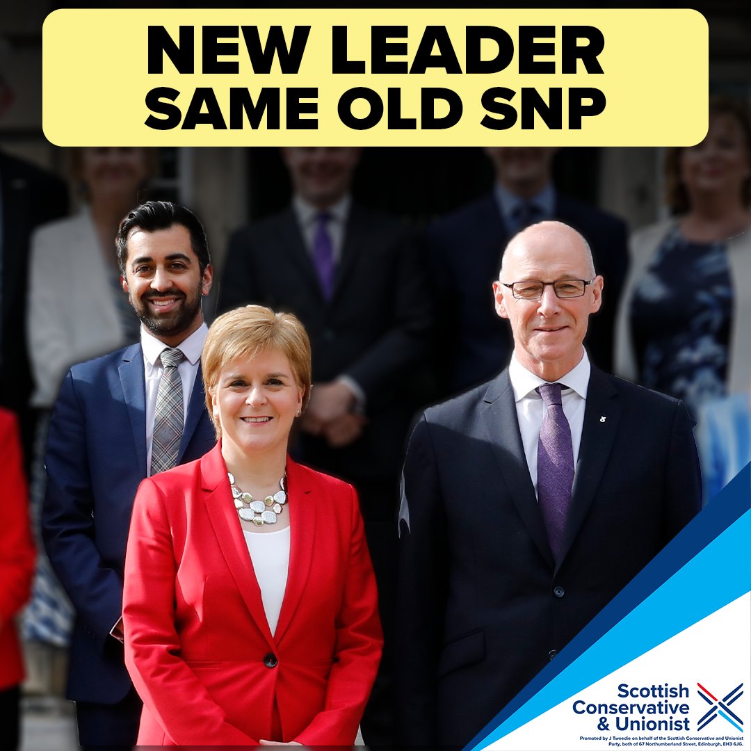 The SNP may have a new leader, but they are still the same divisive, failing government that they were before 👇 Instead of focusing on the real priorities of people in Scotland, they continue to prioritise their never-ending campaign for independence.