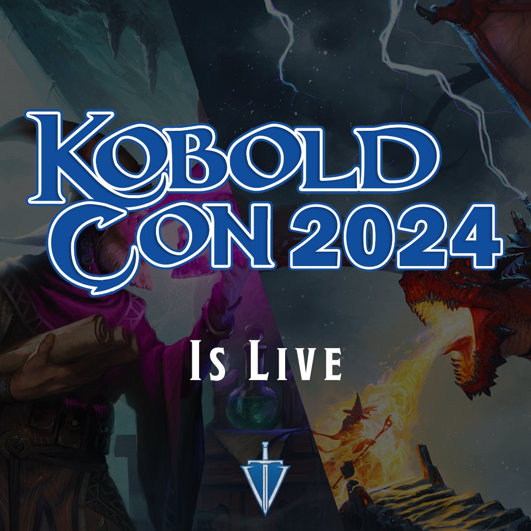 KoboldCon is live, join the action!

➡️: Twitch.tv/KoboldPress
📺: bit.ly/KP-YT-Stream

#TOV | #5e | #ttrpg