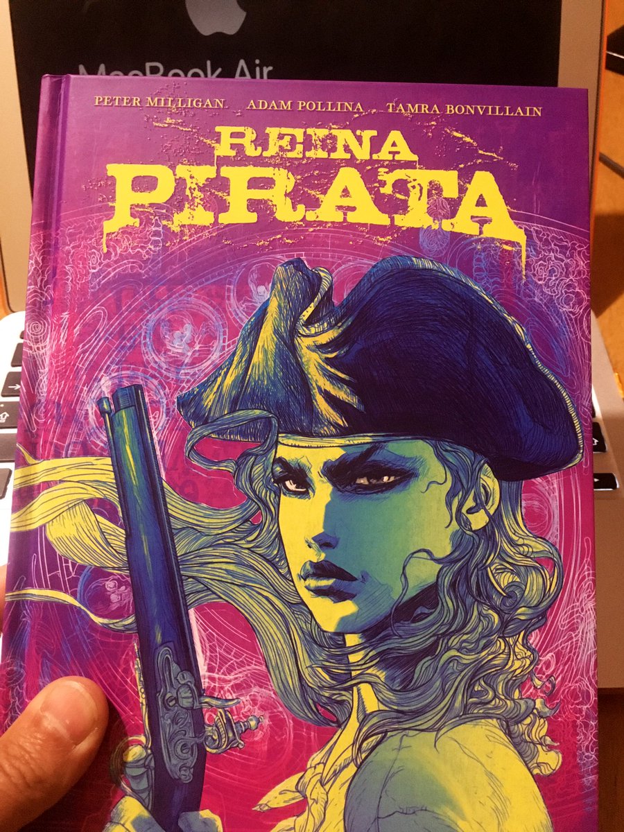 Leído #ReinaPirata con tremanda historia y tremendo trabajo de dibujo y color. Deja un sabor de boca estupendo. #LaEstanteria83Comics2024 #pirata