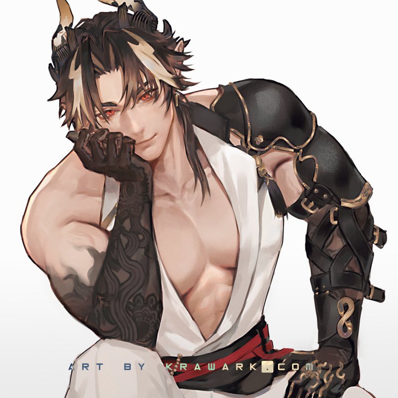 「How my doctor wants Chongyue to look at 」|Renos ▶︎ sakuracon 2625🔔のイラスト