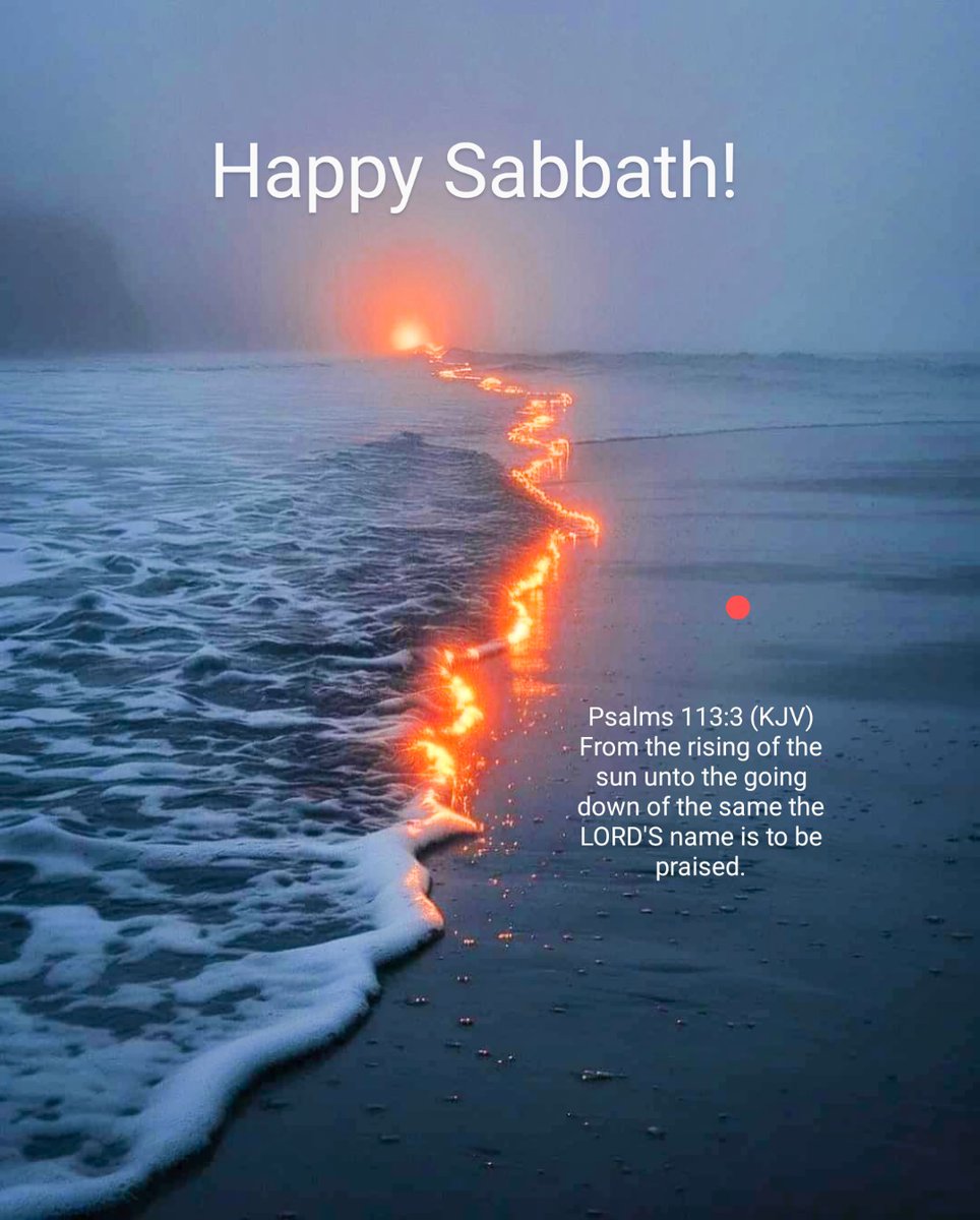 #HappySabbath!  Thank you, #Yahuah #God, for your #Seventhday #Sabbath  we #praise #Yahusha #Jesus