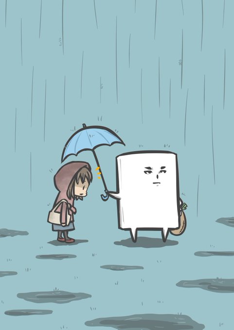「雨 傘」のTwitter画像/イラスト(新着)