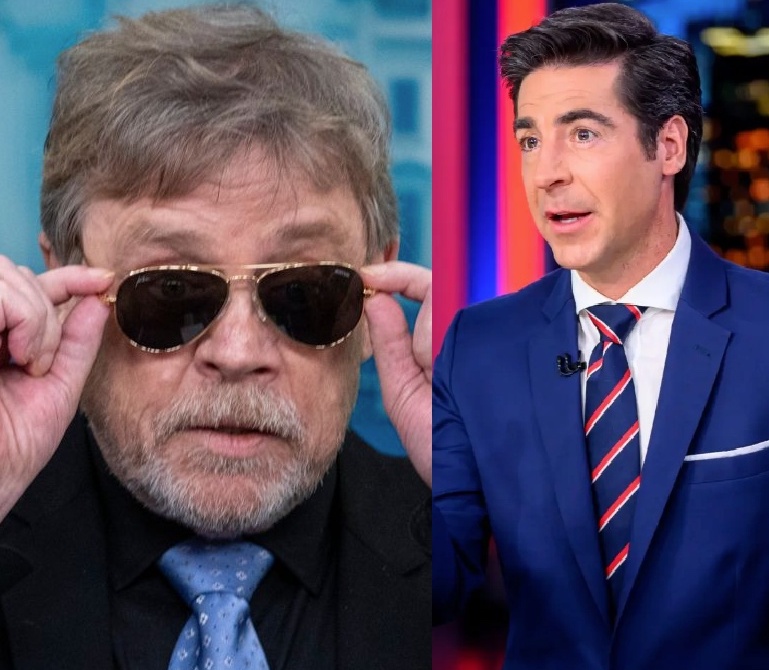 BREAKING: Legendary actor Mark Hamill beautifully trolls Fox News hack Jesse Watters for smearing him as a 'B-list, C-list' actor after he voiced his strong support for President Biden. Watters should have known not to mess with Luke Skywalker... It all started when Hamill