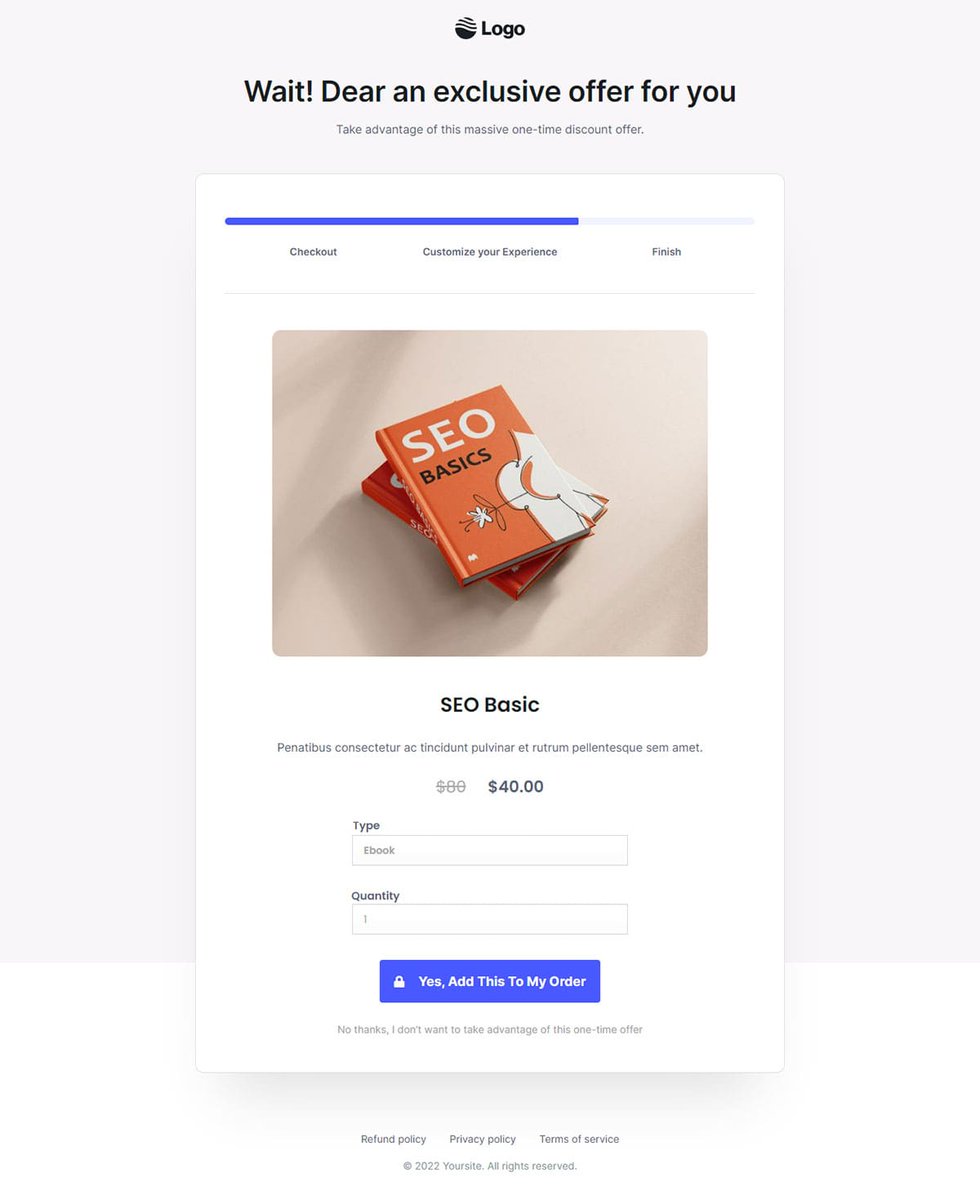 😍 Store Checkout #2: Sales Funnels Free Template - bit.ly/3r9Sbyk

✋🏻 YES! I want my free ebook.

Boost Your Sales and Revenue with Funnel Software

#SalesFunnelDesign #SalesFunnelExpert #SalesFunnelMastery #SalesFunnelOptimization