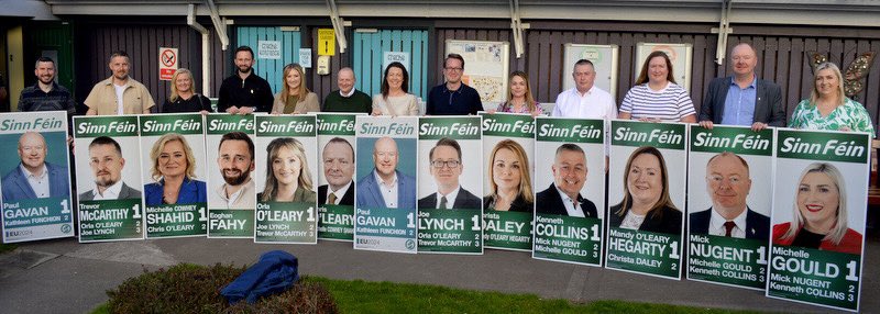 Change starts here! Great night at the Glen Resource Centre for the launch of Cork Sinn Féin’s Local Election candidates. Strong support also for our European Election candidate @paul_gavan! 4 weeks to go. Vótáil Sinn Féin! #LE24