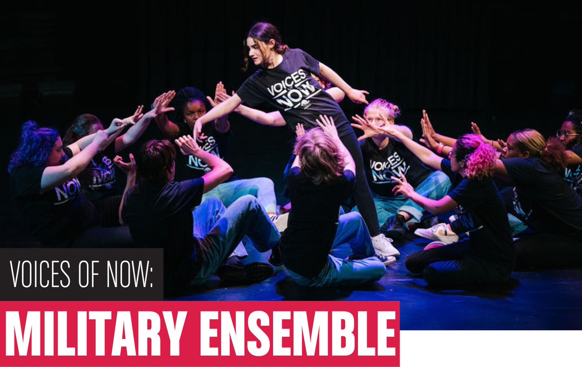 If you're in the DC area, don't miss 'Boots on the Ground' by the Military Ensemble at the Voices of Now Festival @arenastage on May 16 and 17. Admission is free but you must RSVP to reserve your general admission tickets. More info: arenastage.org/education/voic…