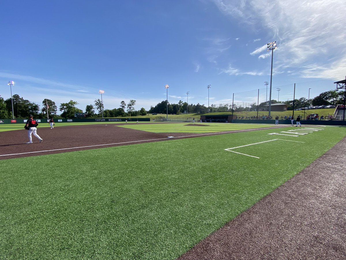 Tatum Eagles baseball hosting the Winnsboro Red Raiders tonight in Game 2 of their 3A Region 2 area round playoff series! Tatum took Game 1 5-1 so they’ll look to win and punch their ticket to the regional quarterfinals. Game 3 is right after Game 2 if necessary. @3ATxHsBaseball