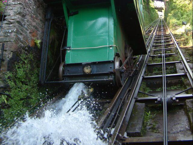 Lynton & Lynmouth Cliff Railway- the world's tallest, steepest water-powered railway which opened back in 1890