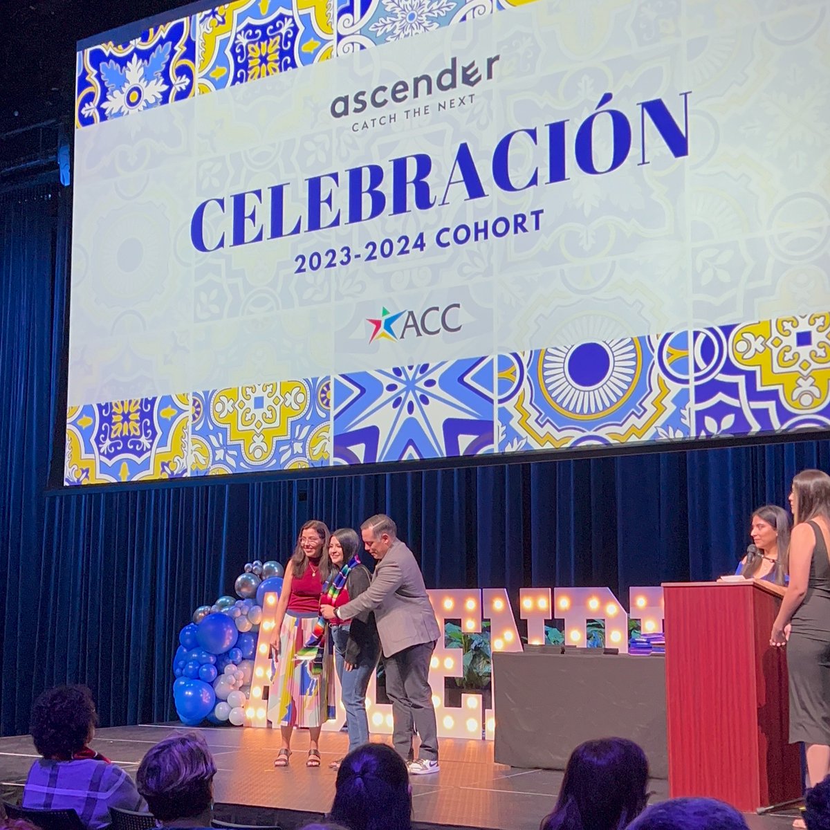 What an incredible night at the 9th annual Celebración! 💜 The success of these Ascender students through their first year of college is an inspiration, and we are so lucky to have gotten to celebrate alongside them last week. 🎉 #ACCproud