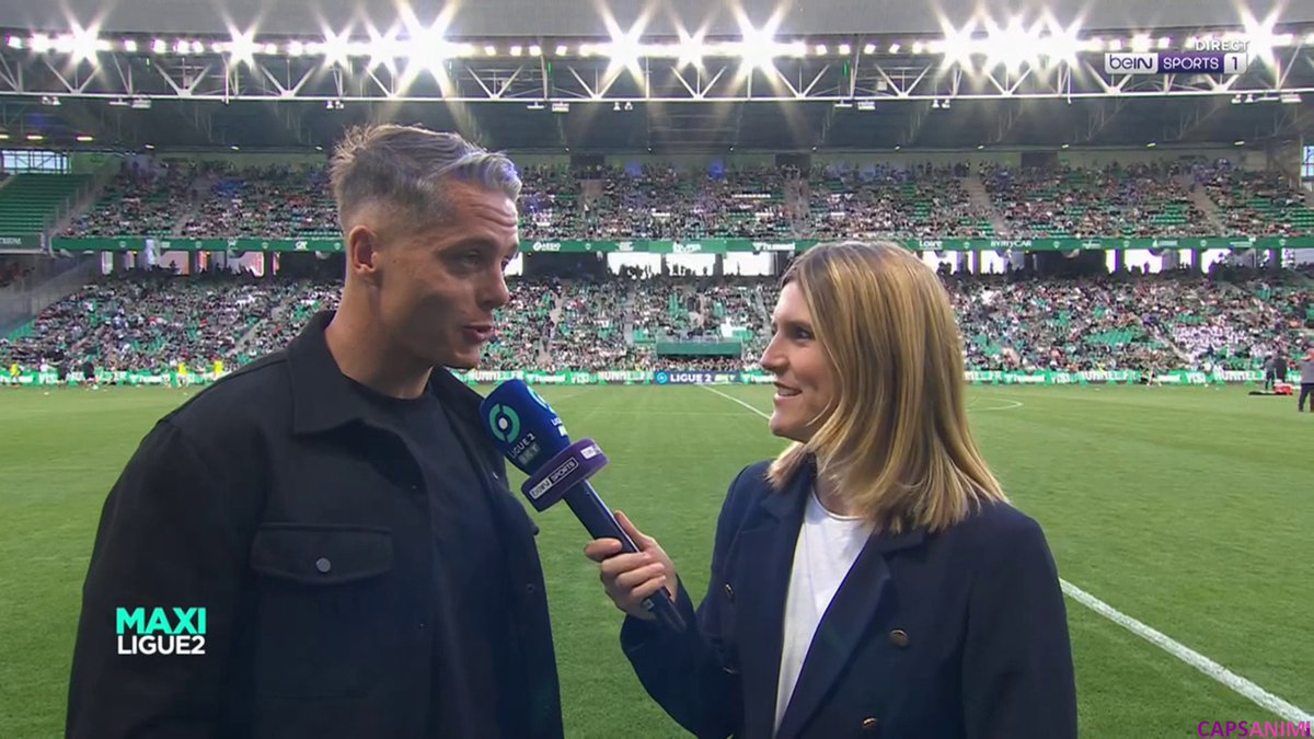 ⚽️ @Margot_Dumont ce soir pour Saint Etienne/Rodez sur Bein Sports