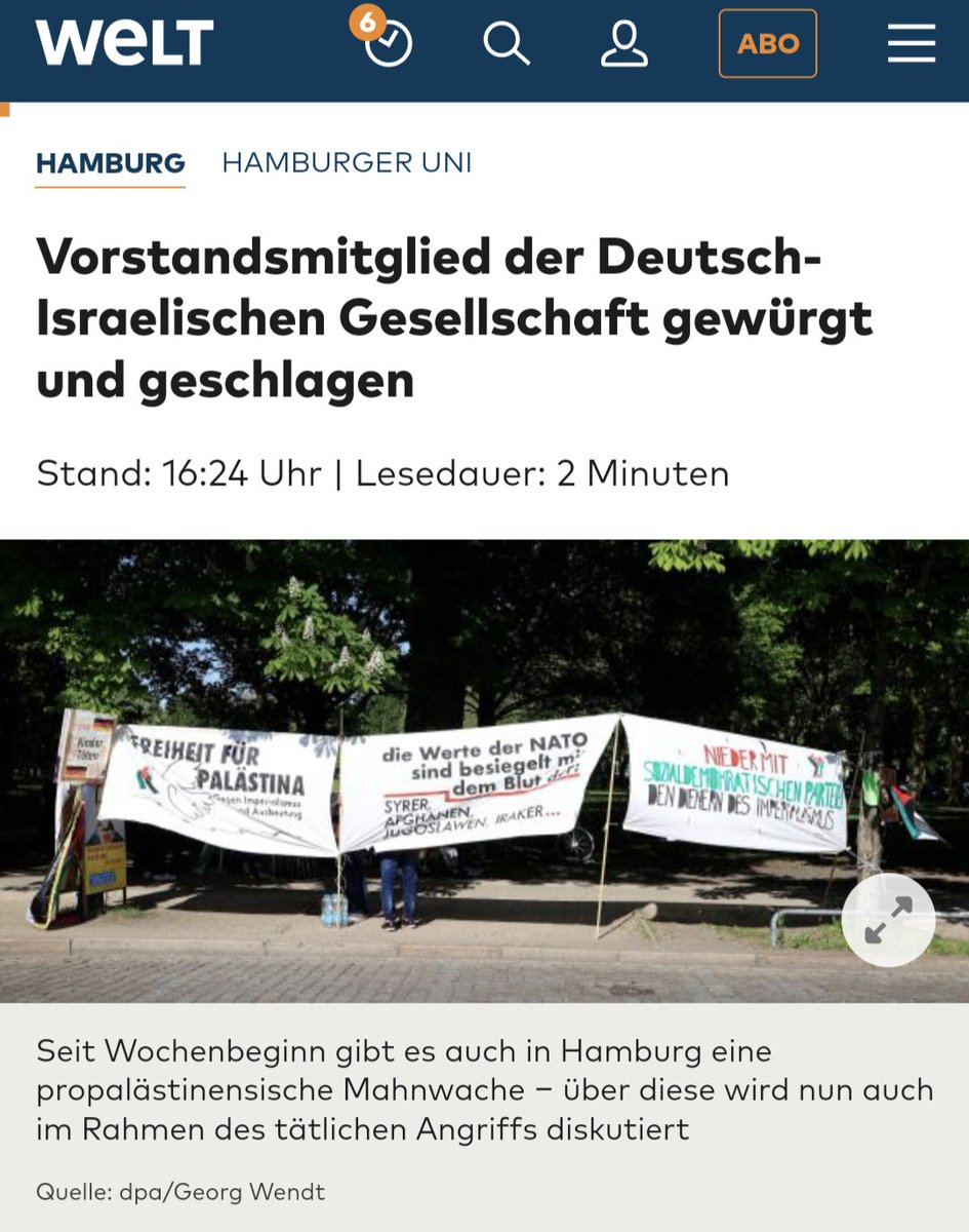 'Die 56-Jährige wurde nach einem Streit mit einer 26 Jahre alten Frau, die aus #Somalia stammt, körperlich angegriffen und musste sich ärztlich behandeln lassen.'

Ich vermisse Demos, Stellungnahmen, Empörungen, Sondersendungen und Distanzierungen.

#Antisemitismus 

Artikel:…