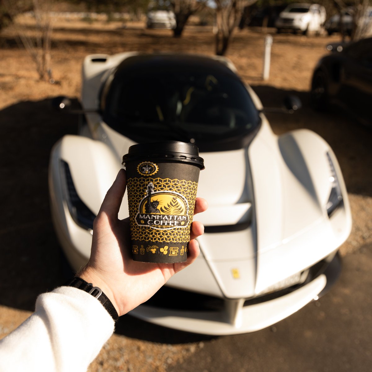 Fueling up at the car run with Manhattan coffee first! 🏎️☕

#FreshStop #CarRun #supercars #Coffee