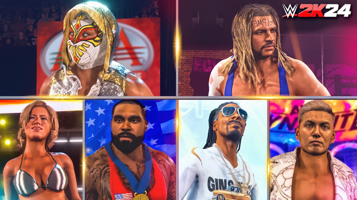 ElementGamesTV's tweet image. May's 1st ep of the best #WWE2K24 Community Creations to download is out now📷 
youtu.be/zTJdUvW1-IE   

With caws from the likes of: @DrGorillaNuts , @RealShawnStylz , @Bhangra94877286 , @Tete2k , @MisterFiendX , @RebelCaws , @forsaken710

&amp;amp; many more talented creators 🫡🔥