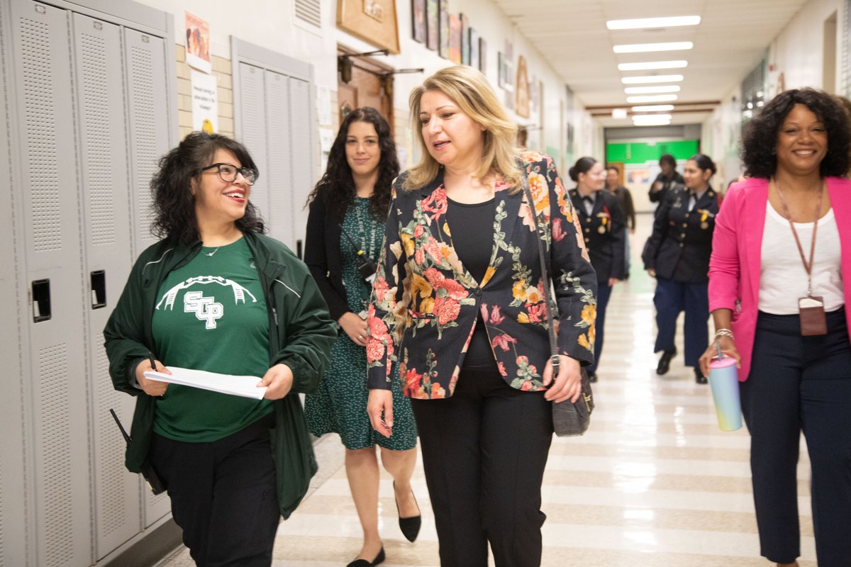 Last year, I visited over 100 schools in person, and school visits remain one of the most rewarding parts of my job. It's important to listen to our administrators, teachers and students to better understand a school's unique community, and how we can best support success.