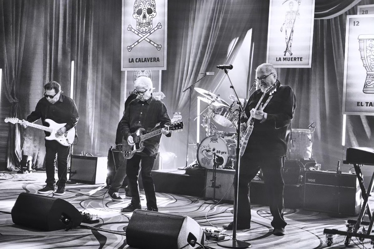 The band had a blast being musical guests on @Mulaney's live comedy show, "Everboyd's In LA", last night! Check out these behind-the-scenes snapshots courtesy of @visionaryrebel 📸

Looking forward to that #Emmy for this episode, <a href="/mulaney/">John Mulaney</a>! 😉🏆