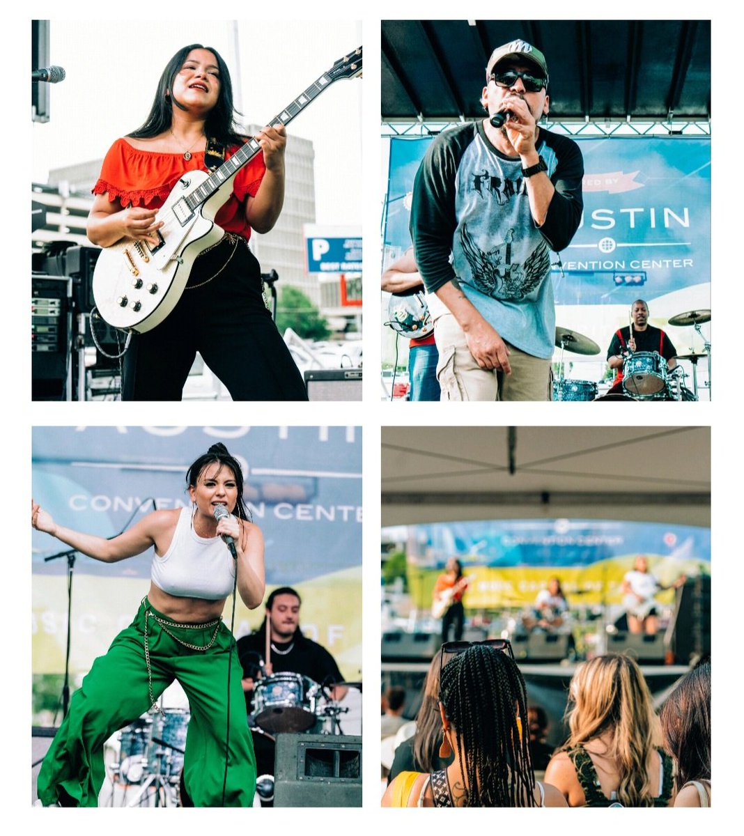 Some of the amazing talent that graced our stages this past weekend at the Pecan Street Festival!