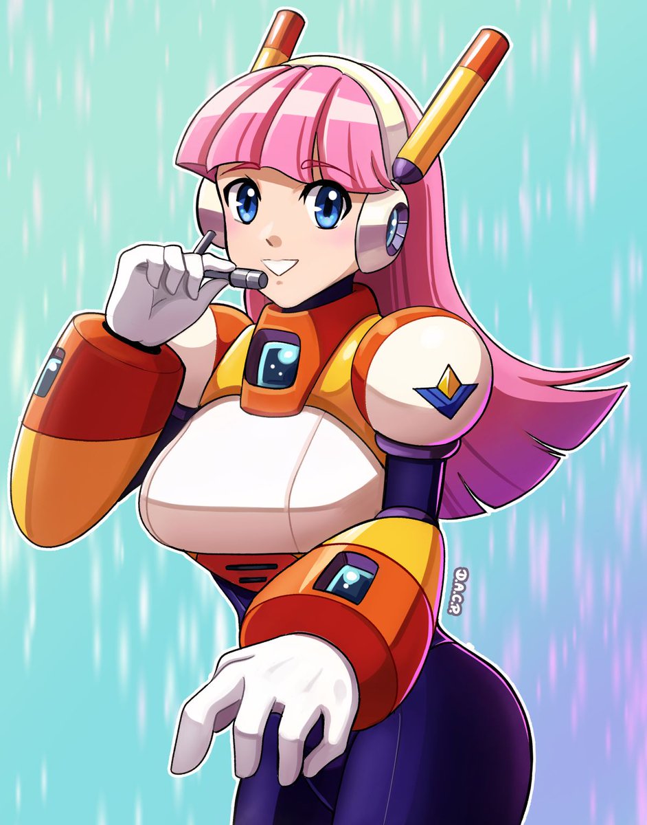 I drew the navigator with an unknown name from Mega Man Maverick Hunter X. What name would you give her?

#megamanx #megaman #rockman #videogames #capcom #ロックマン #ロックマンX #fanart
