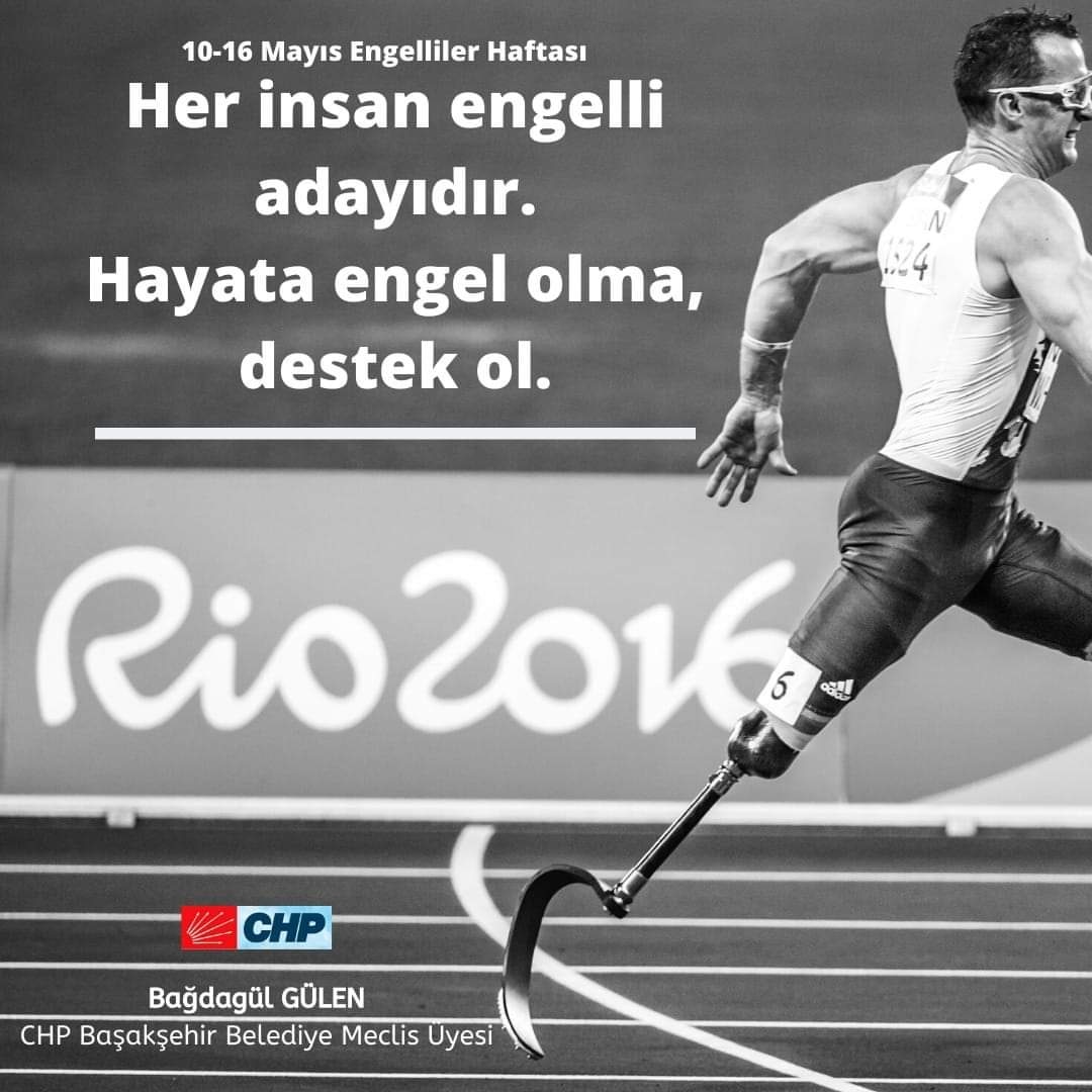 BagdagulGulen's tweet photo. Her insan bir engelli adayıdır hayata engel olma destek ol.
#engellilerhaftası https://t.co/2MeTXKNWe3