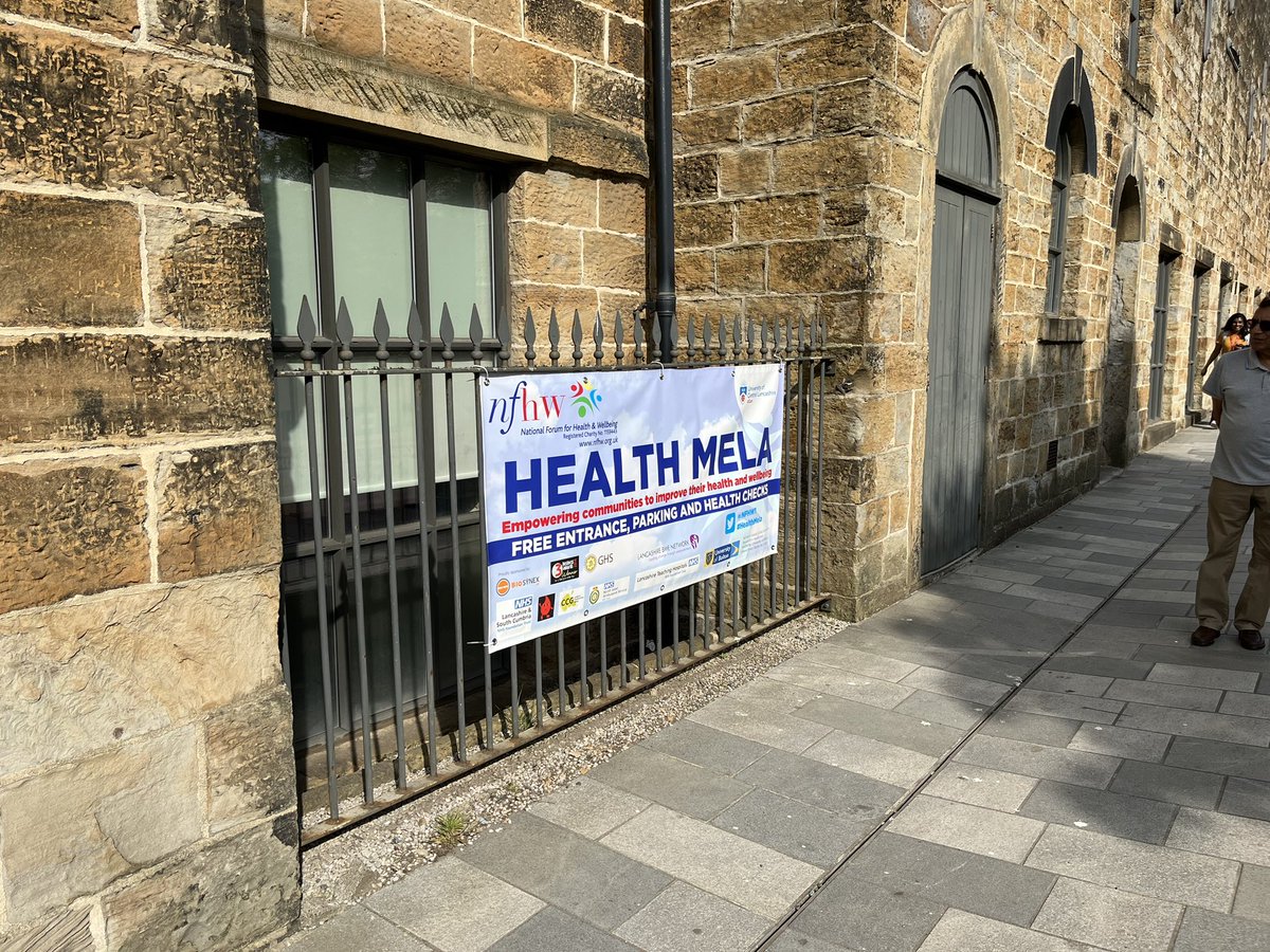 @cjsmith30 @UCLan @burnleysocial @burnleycouncil We are ready #HealthMela2024 #Burnley Saturday 11 May 11-3pm Victoria Mill UCLan ^Russ @RussHogarth @CCG_UK @cjsmith30 @LanCommonwealth @UCLanMedicine @blogpreston