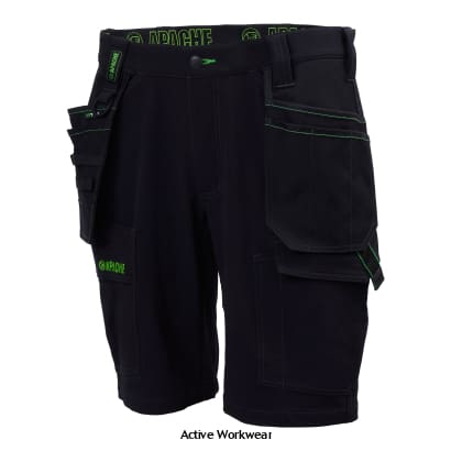 active-workwear.co.uk/products/apach…

Apache Whistler 4 way stretch work shorts -Whistler
Much like its counter part, the Calgary trouser, the Whistler short is designed with ultimate stretch for all day comfort, but still ensure a strong, durable work short.
The lightweight base fabric ...