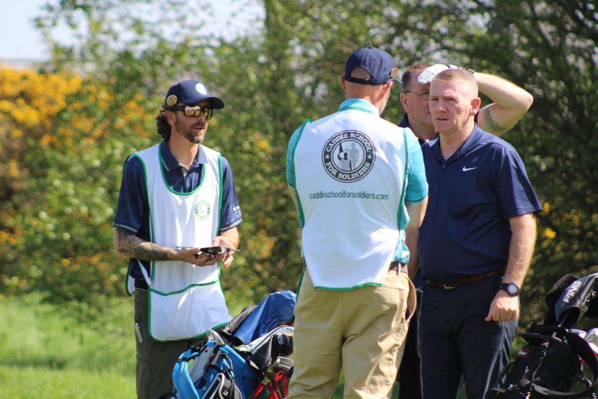 CaddieSchoolVet's tweet photo. Another cracking day out on @dukesgolf as we welcomed golfers from 51st Infantry Brigade and from the Personnel Recovery Centre in Edinburgh. Thank you so much for all your support on what was a glorious day weather-wise. #Militaryfamily #Veteranstogether https://t.co/6QG3Siq8P4