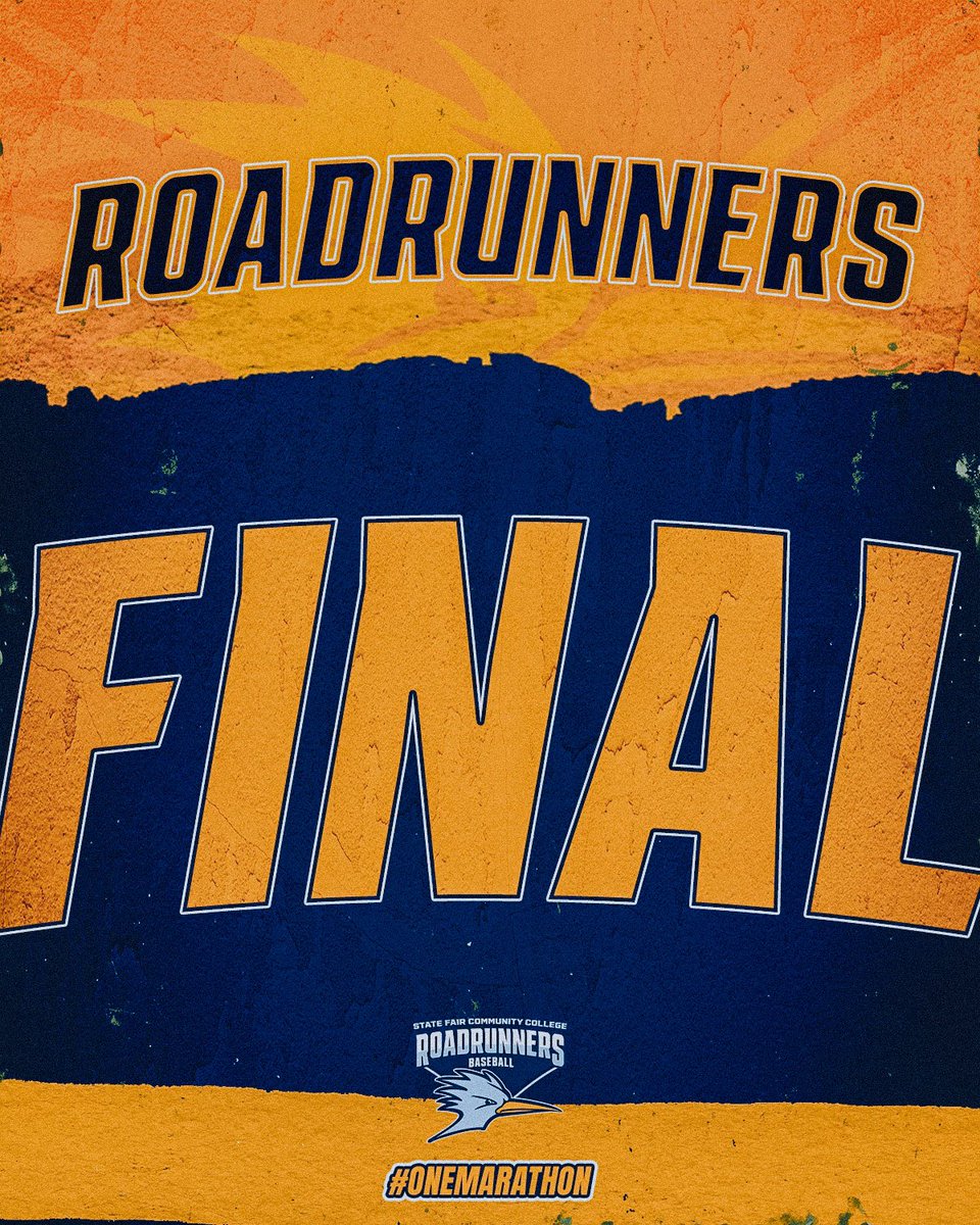Roadrunners drop the elimination game 
Jeff Co- 5
SFCC- 3 

Roadrunners finish the season 26-30 and made it back to the Region final 4 for the first time since the 2019 season. Thank you to all our sophomores for their dedication and effort for the past 2 years! #OneMarathon