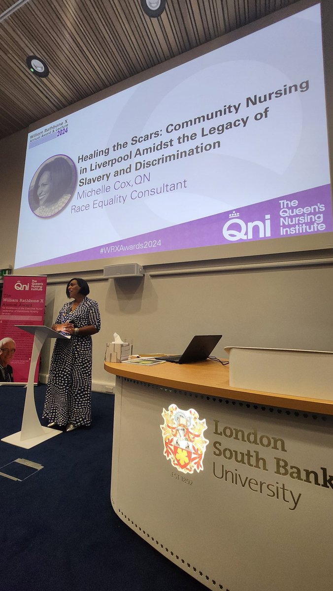 @clearmind67 spoke at the #WRXAwards2024 who wants to support @TheQNI become an antracist organisation. Michelle is a proud Liverpool-Born Black