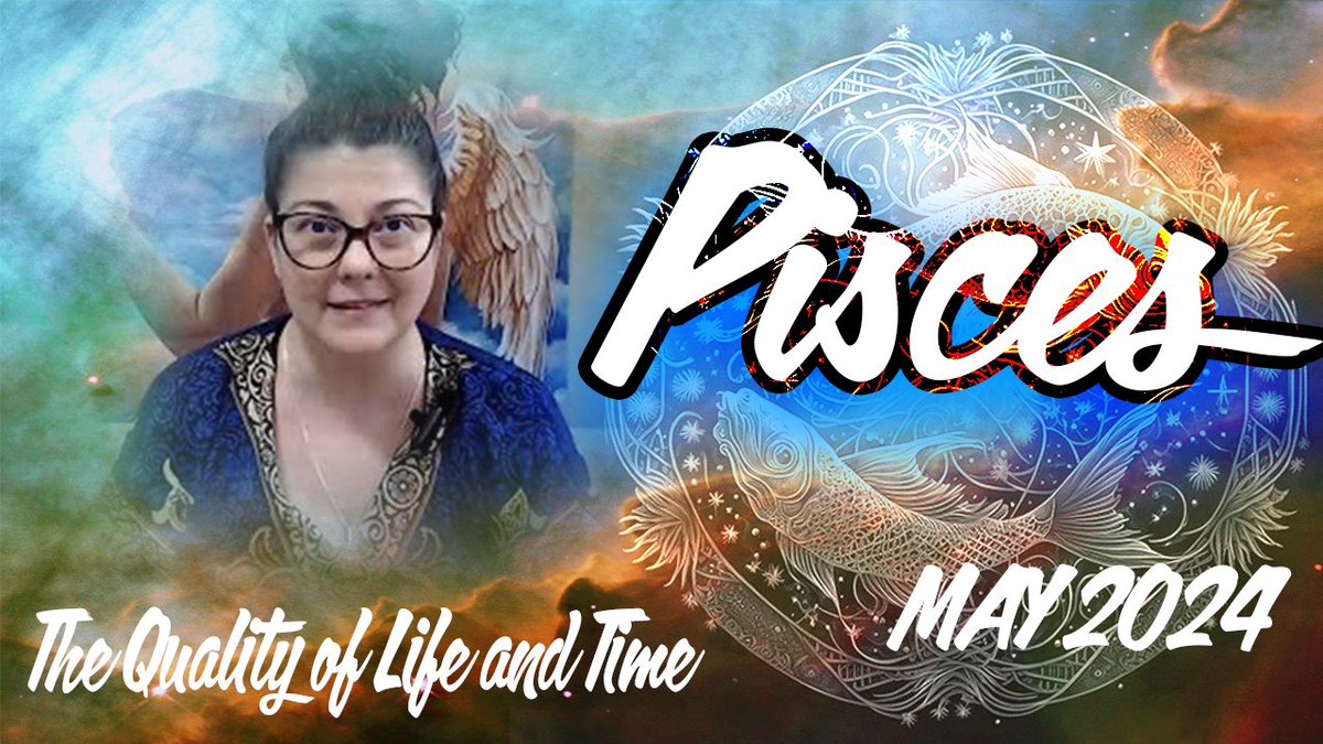 #PISCES, THE QUALITY OF LIFE & TIME ~ MAY 2024 TAROT youtu.be/CRS3b7ma4lI