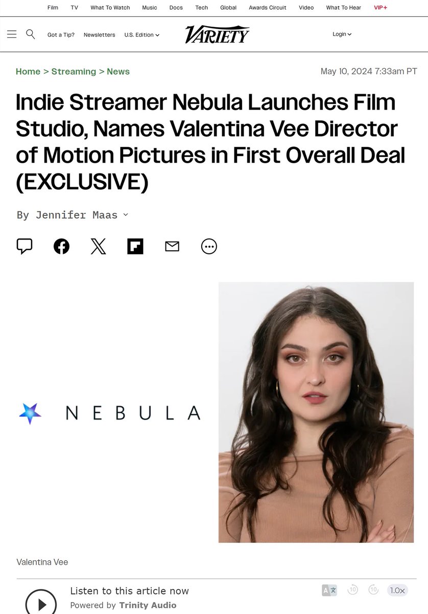 Valentina Vee tweet media