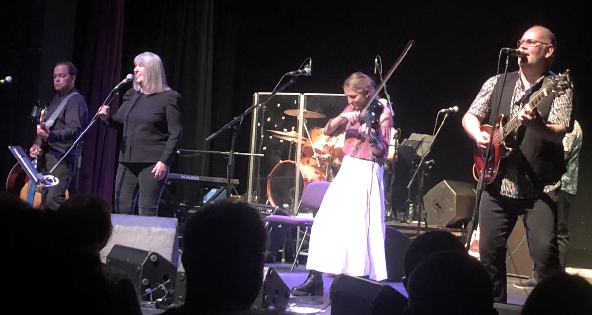 Wonderful to hear @steeleye_span play at @StratfordPlays this evening. Absolute legends of course. 55 years on the road, but with an energy and artistry that made everything sound fresh. @AthenaOctavia on fiddle is a brilliant addition to an outstanding band.