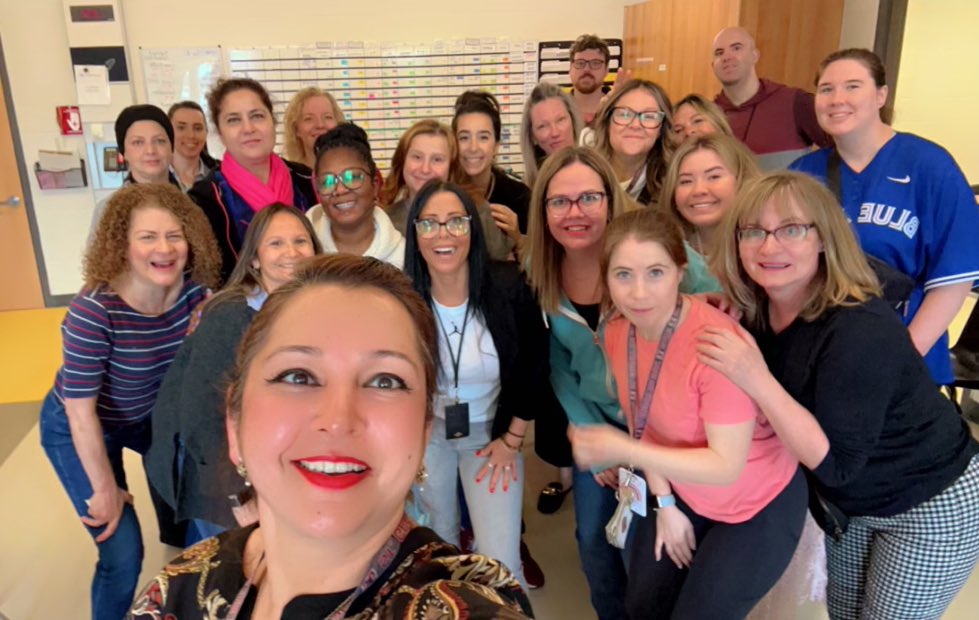 Today we said goodbye to our vice-principal, Ms. Calla, as she joins @MargueriteHCDSB as principal. We wish you all the best in your new role! Thank you to our special education staff for this fun photo! #Belong @HCDSB